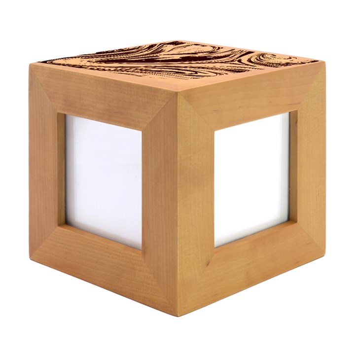 Dancing In The Liquid Light Wood Photo Frame Cube