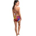 Waves Of Colorful Abstract Liquid Art High Waist Tankini Set View2