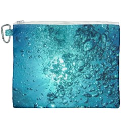 Nature Wallpaper Bubbles Water Bubbly Canvas Cosmetic Bag (xxxl) by Wegoenart