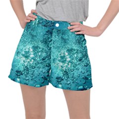 Nature Wallpaper Bubbles Water Bubbly Ripstop Shorts by Wegoenart