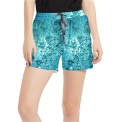 Nature Wallpaper Bubbles Water Bubbly Women s Runner Shorts by Wegoenart