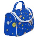 Cat Animals Sleep Stars Seamless Background Satchel Handbag View2