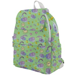 Elephant Sleeping Elephants Background Top Flap Backpack by Wegoenart