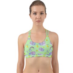 Elephant Sleeping Elephants Background Back Web Sports Bra by Wegoenart