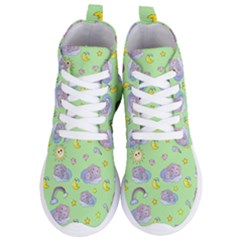 Elephant Sleeping Elephants Background Women s Lightweight High Top Sneakers