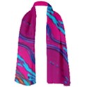 Colorful Abstract Fluid Art Lightweight Scarf  View1