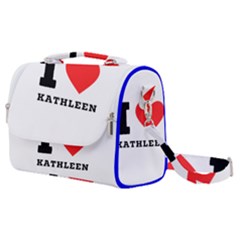 I Love Kathleen Satchel Shoulder Bag by ilovewhateva