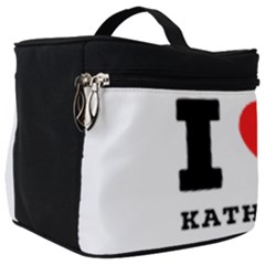 I Love Kathleen Make Up Travel Bag (big) by ilovewhateva