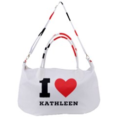 I Love Kathleen Removal Strap Handbag by ilovewhateva