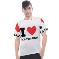 I Love Kathleen Men s Sport Top by ilovewhateva