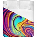 Fluid Art Pattern Duvet Cover (California King Size) View1