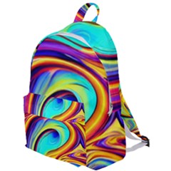 Fluid Art Pattern The Plain Backpack by GardenOfOphir