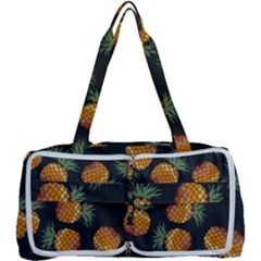 Pineapple Background Pineapple Pattern Multi Function Bag by Wegoenart