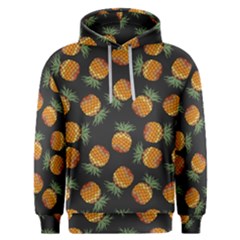 Pineapple Background Pineapple Pattern Men s Overhead Hoodie