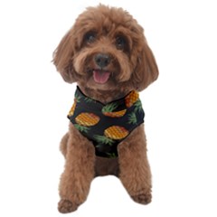 Pineapple Background Pineapple Pattern Dog Sweater by Wegoenart