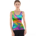 Marble Art Pattern Tank Top View1