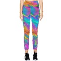 Marble Art Pattern Pocket Leggings  View1