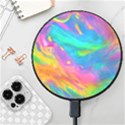 Marble Art Pattern Wireless Fast Charger(Black) View1