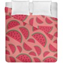 Watermelon Red Food Fruit Healthy Summer Fresh Duvet Cover Double Side (California King Size) View1