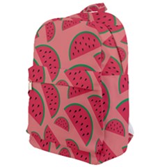 Watermelon Red Food Fruit Healthy Summer Fresh Classic Backpack by Wegoenart