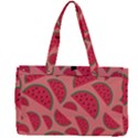 Watermelon Red Food Fruit Healthy Summer Fresh Canvas Work Bag View2