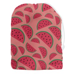 Watermelon Red Food Fruit Healthy Summer Fresh Drawstring Pouch (3xl) by Wegoenart