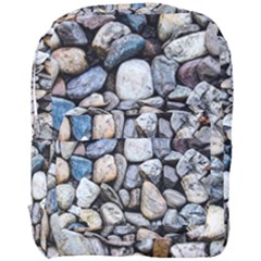 Stone Texture Nature Background Rocks Pebbles Full Print Backpack by Wegoenart