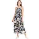 Stone Texture Nature Background Rocks Pebbles Boho Sleeveless Summer Dress View1