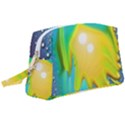 Liquid Background Wristlet Pouch Bag (Large) View1