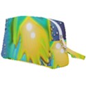 Liquid Background Wristlet Pouch Bag (Large) View2