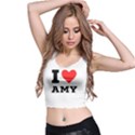 I love amy Crop Top View2