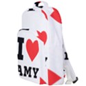 I love amy Double Compartment Backpack View1