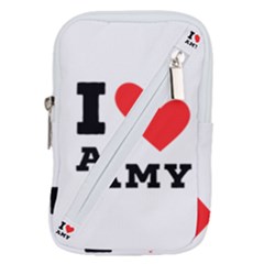 I Love Amy Belt Pouch Bag (small) by ilovewhateva