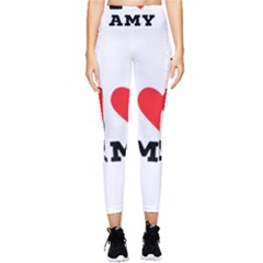 I Love Amy Pocket Leggings  by ilovewhateva