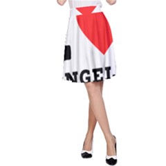 I Love Angela  A-line Skirt by ilovewhateva