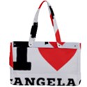 I love Angela  Canvas Work Bag View2