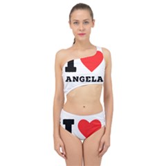 I Love Angela  Spliced Up Two Piece Swimsuit by ilovewhateva