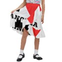 I love Angela  Kids  Ruffle Flared Wrap Midi Skirt View1