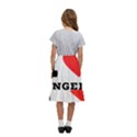 I love Angela  Kids  Ruffle Flared Wrap Midi Skirt View4