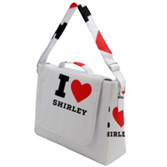 I Love Shirley Box Up Messenger Bag by ilovewhateva