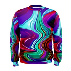 Fluid Background Men s Sweatshirt by GardenOfOphir