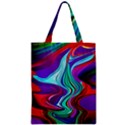 Fluid Background Zipper Classic Tote Bag View1