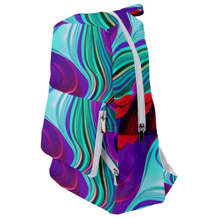 Fluid Background Travelers  Backpack