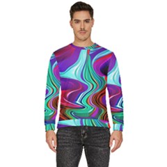 Fluid Background Men s Fleece Sweatshirt by GardenOfOphir