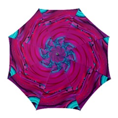 Fluid Art Pattern Golf Umbrellas by GardenOfOphir