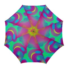 Fluid Background Golf Umbrellas by GardenOfOphir