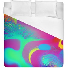 Fluid Background Duvet Cover (king Size) by GardenOfOphir