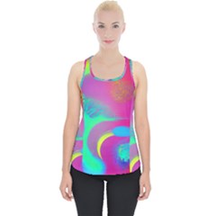 Fluid Background Piece Up Tank Top by GardenOfOphir