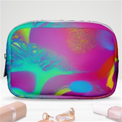 Fluid Background Make Up Pouch (small) by GardenOfOphir