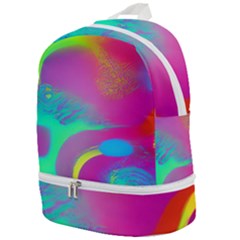 Fluid Background Zip Bottom Backpack by GardenOfOphir